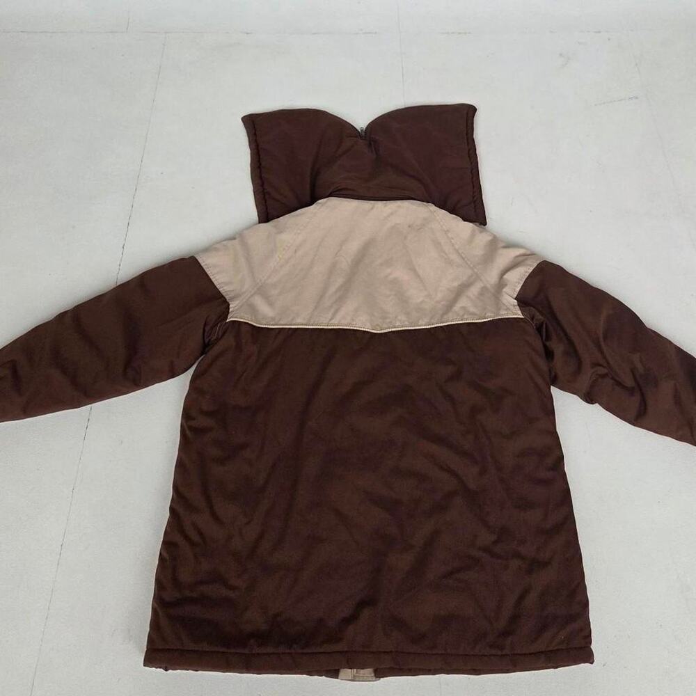 Vintage Western Barn Coat Brown Tan Yukon Sweet Insulated Hooded XL - Picture 4 of 8